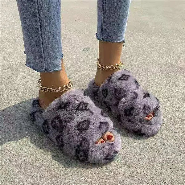 Fur Slippers